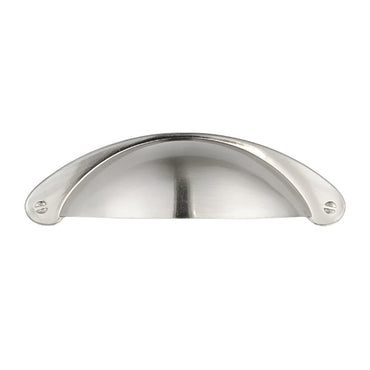 8233 Traditional Metal Cup Pull - Brushed Nickel / 4’’ - Cup Pull