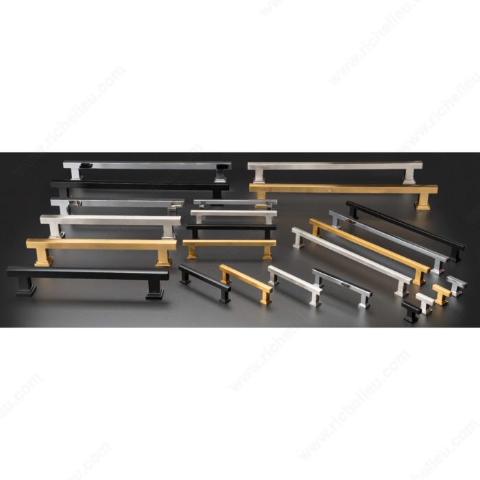 8645 Transitional Metal Appliance Pull