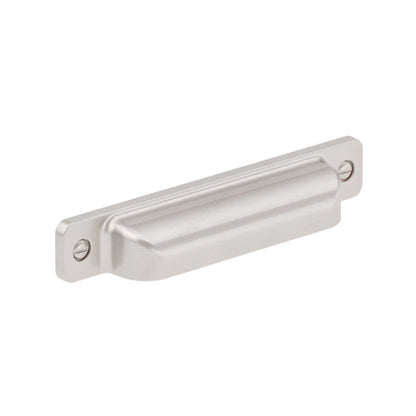8716 Transitional Metal Cup Pull - Brushed Nickel / 4’’ - Cup Pull