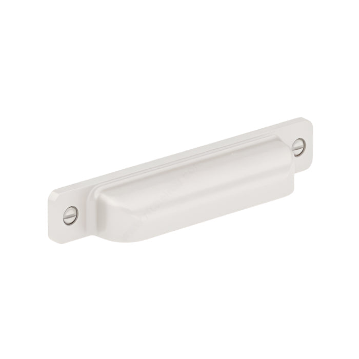 8716 Transitional Metal Cup Pull - Satin Nickel / 5’’ - Cup Pull