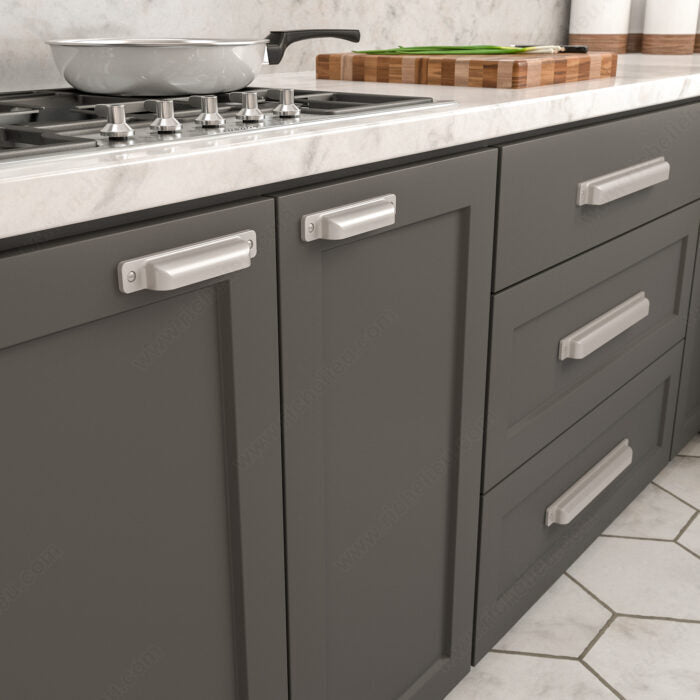 8716 Transitional Metal Cup Pull - Cup Pull