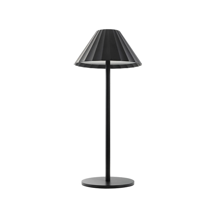 Giada LED Cordless Table Lamp – Matte Black Finish