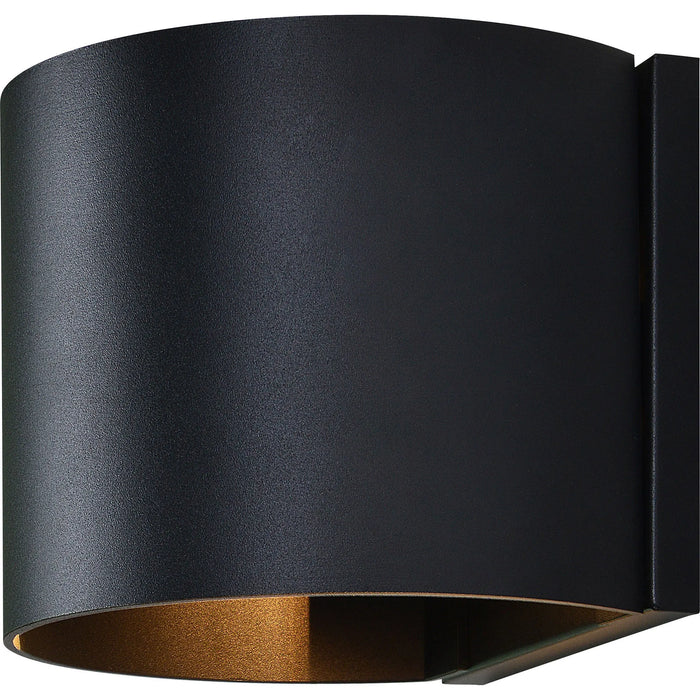 Lark Wall Sconce – Matte Black Aluminum