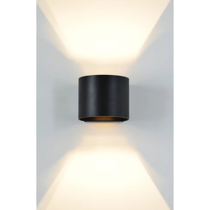 Lark Wall Sconce – Matte Black Aluminum