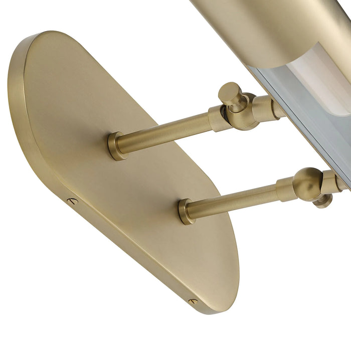Opale Wall Sconce – Champagne-Plated Iron