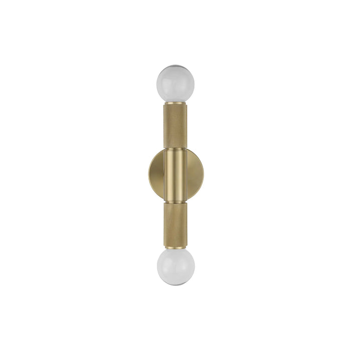 Tovi Double Wall Sconce – Burnished Brass