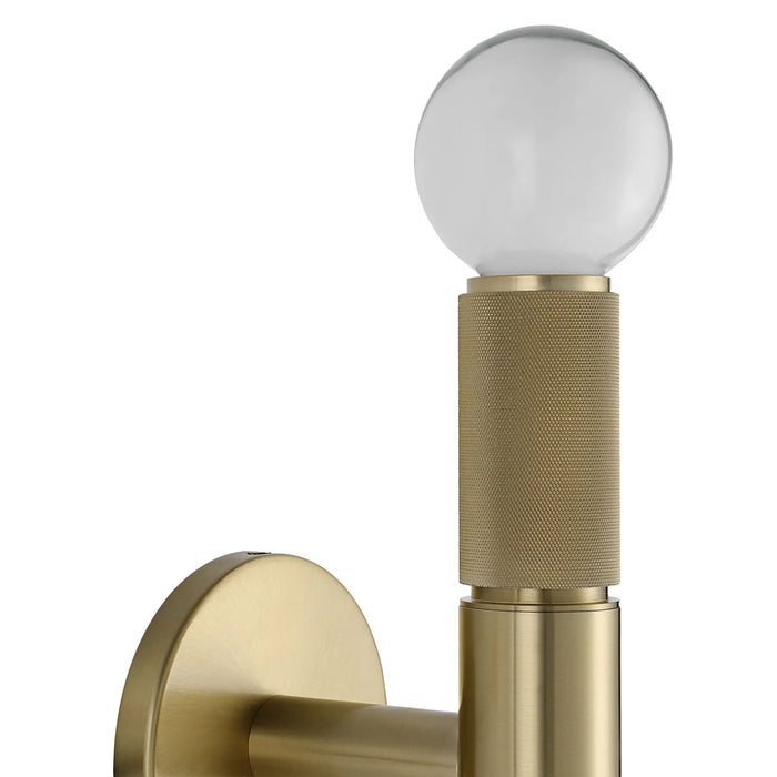 Tovi Double Wall Sconce – Burnished Brass