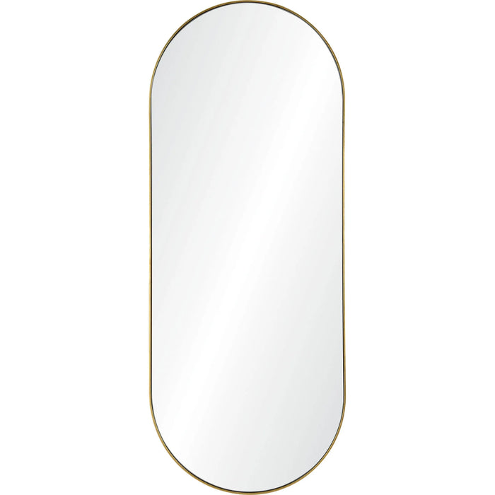 Marius Full-Length Wall Mirror – Gold Leaf Iron Frame