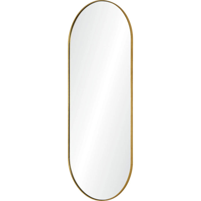 Marius Full-Length Wall Mirror – Gold Leaf Iron Frame