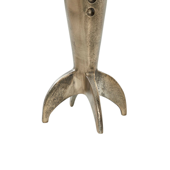 Brooks Decorative Rocket Accessory – Antique Brass