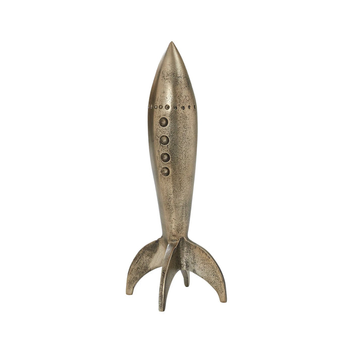 Brooks Decorative Rocket Accessory – Antique Brass