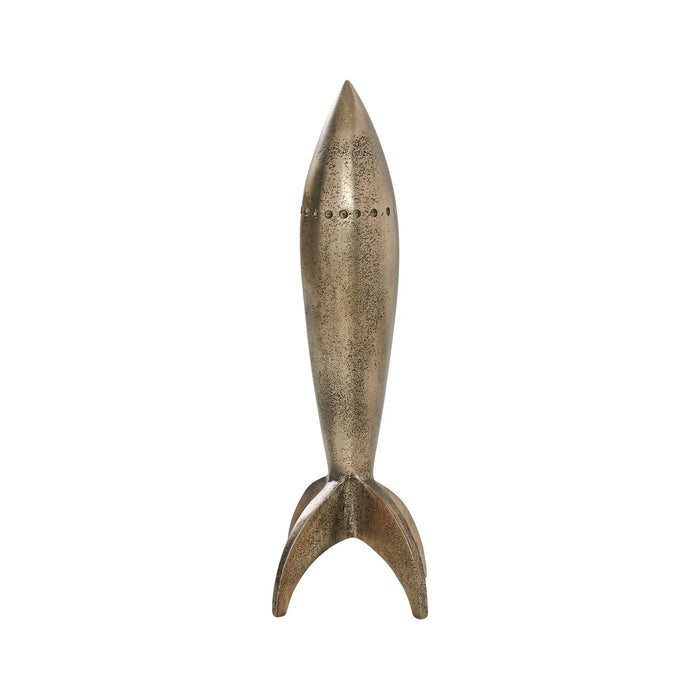 Brooks Decorative Rocket Accessory – Antique Brass