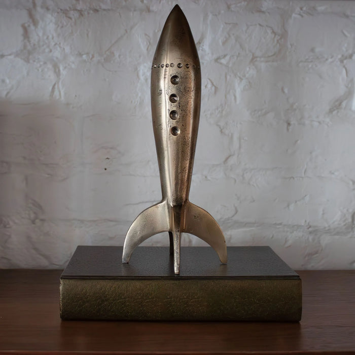 Brooks Decorative Rocket Accessory – Antique Brass