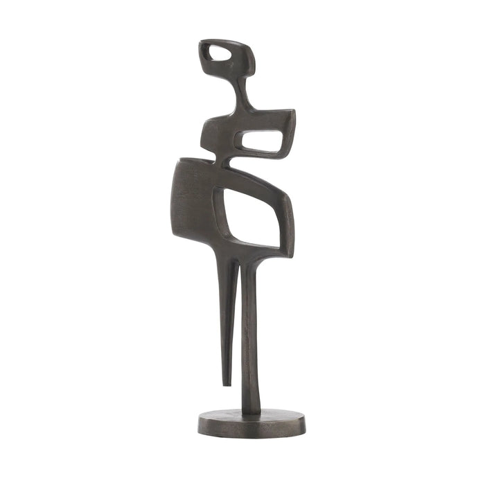 Pacino Abstract Statue – Antique Nickel