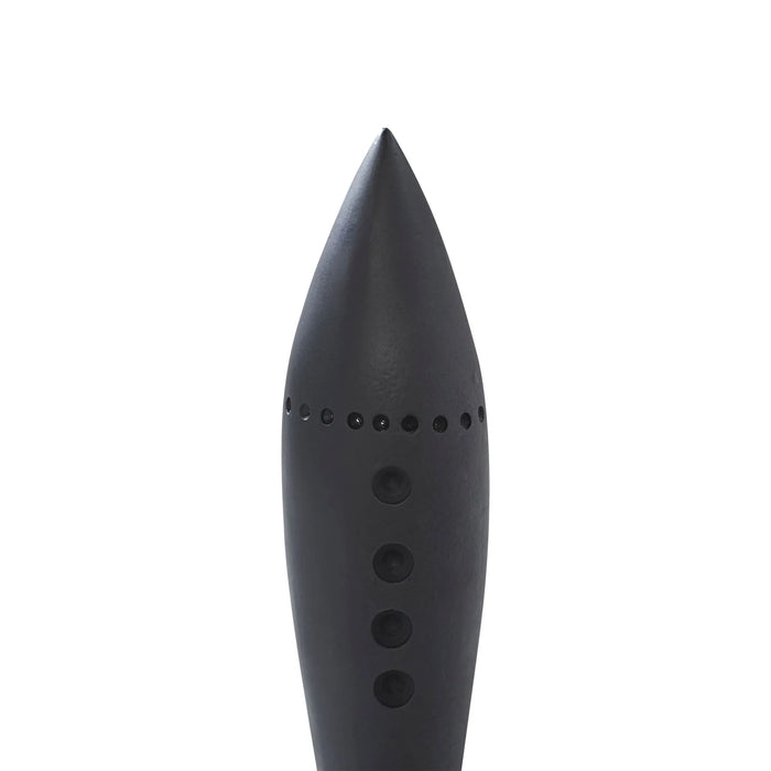 Rhodes Decorative Rocket Accessory – Matte Black