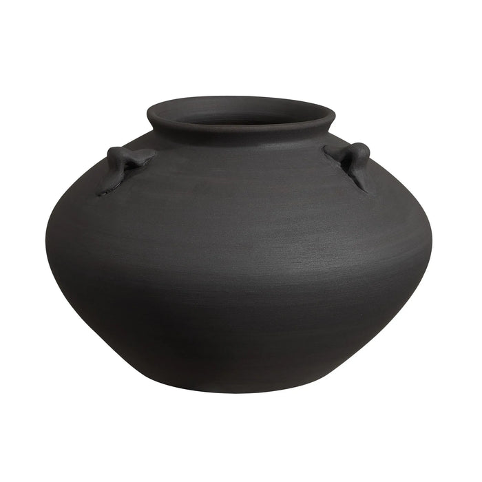 Asher Terracotta Vase – Antique Black