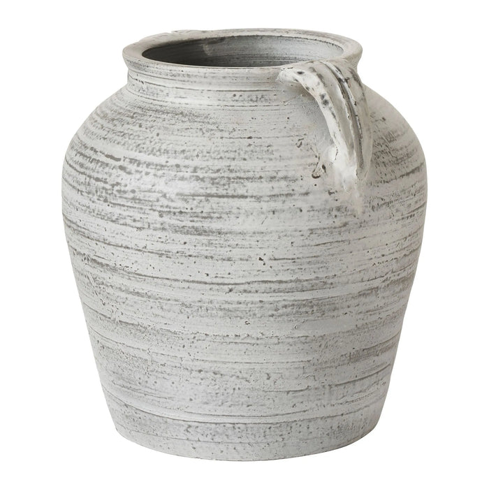 Blanco Antique White Clay Vase