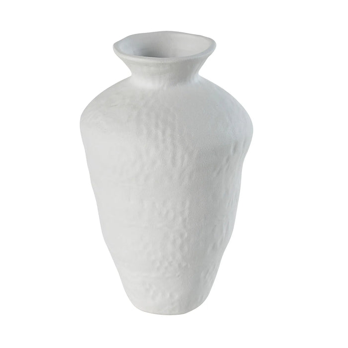 Melton Matte Off-White Ceramic Vase