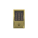 Schlage Encode Smart WiFi Deadbolt with Century Trim - Satin Brass - Smart Lock