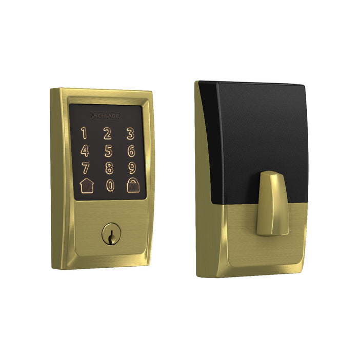 Schlage Encode Smart WiFi Deadbolt with Century Trim - Smart Lock