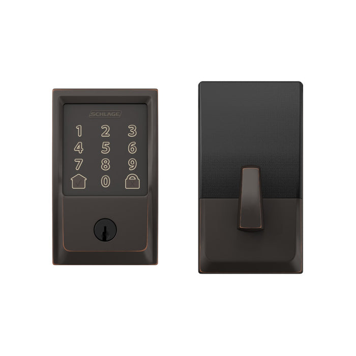 Schlage Encode Smart WiFi Deadbolt with Century Trim - Smart Lock
