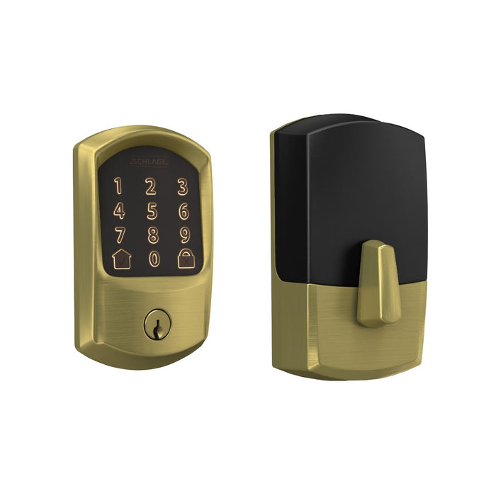 Schlage Encode Smart WiFi Deadbolt with Greenwich Trim