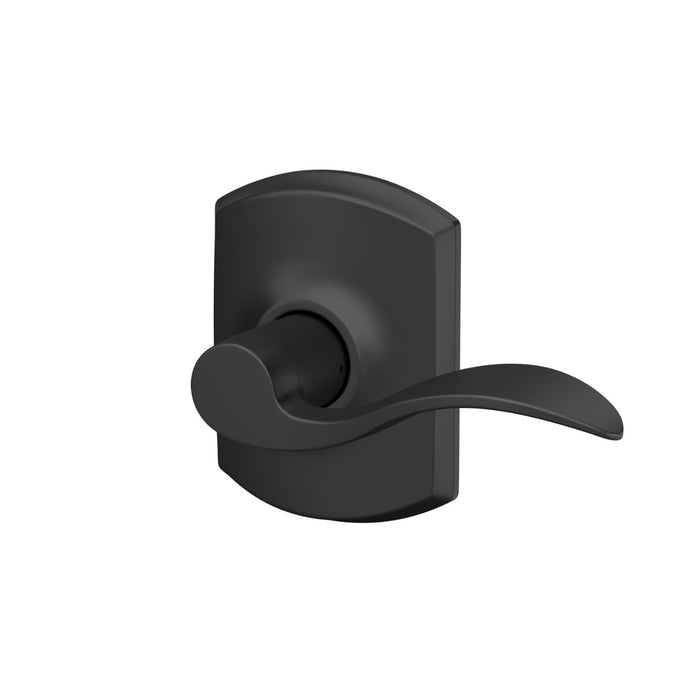 Accent Passage Lever - Matte Black - Passage Lever
