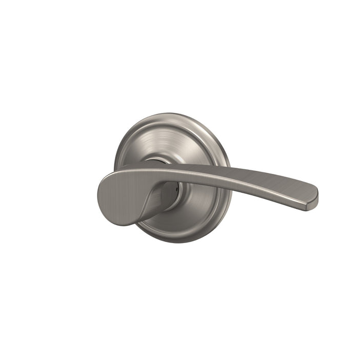 Merano Passage Lever - Satin Nickel - Passage Lever