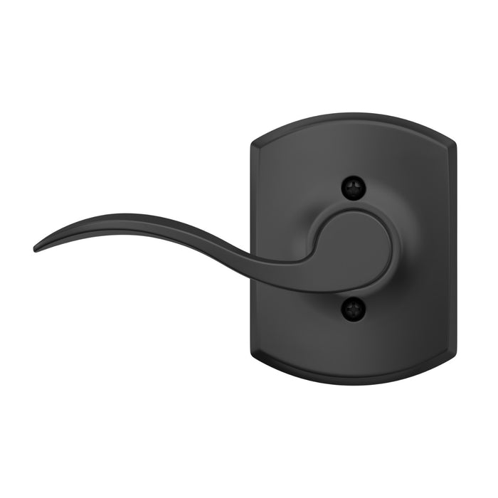Accent Inactive Lever (Left) - Matte Black - Inactive Lever
