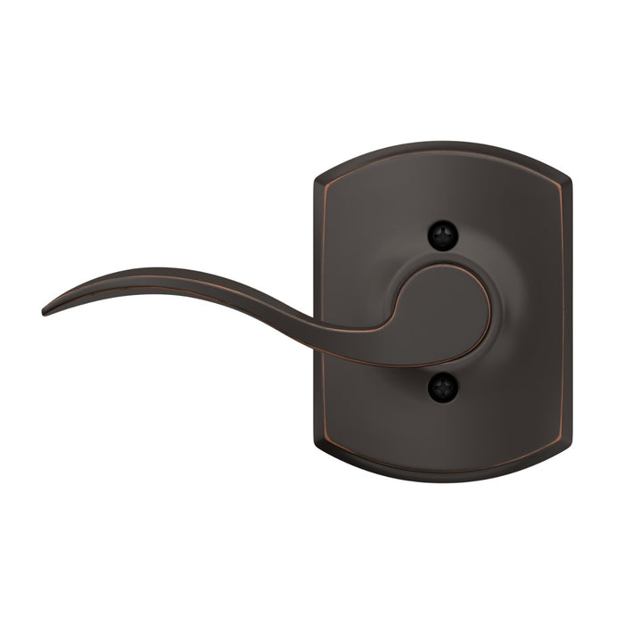 Accent Inactive Lever (Left) - Aged Bronze - Inactive Lever