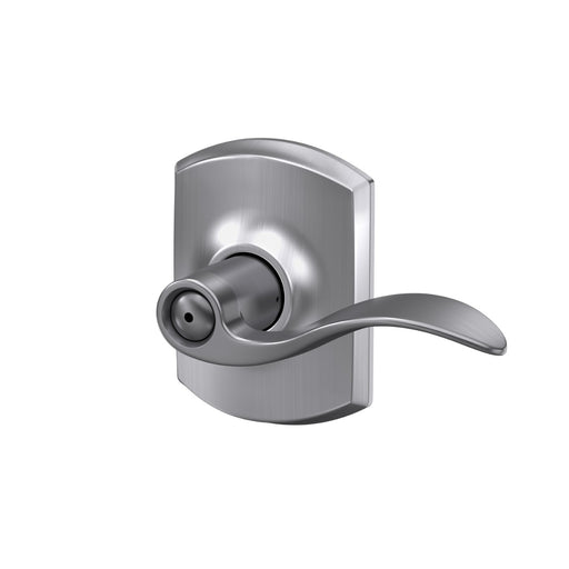 Accent Privacy Lever - Satin Chrome - Privacy Lever