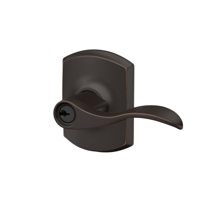Accent Entry Lever - Aged Bronze - Entry Lever