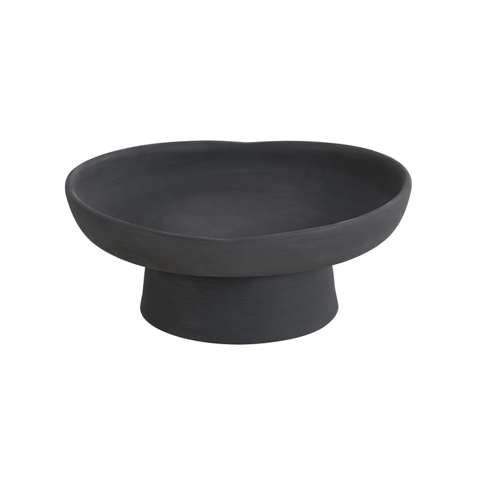 Renwil Malabo Textured Ceramic Pedestal Bowl