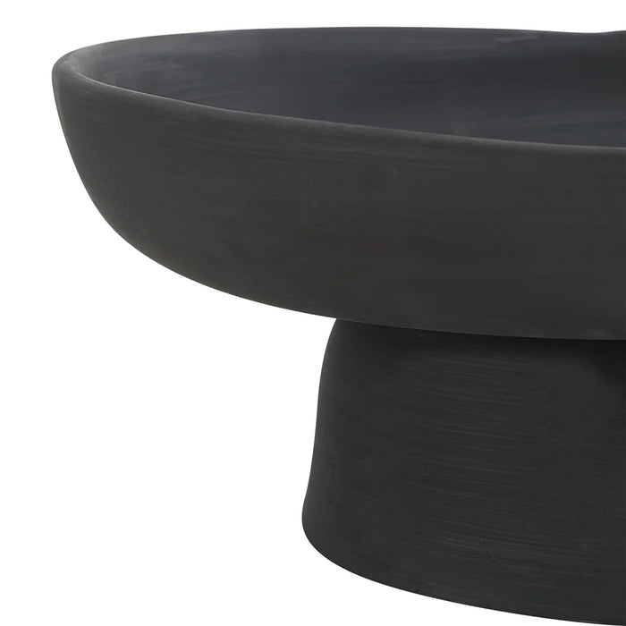 Renwil Malabo Textured Ceramic Pedestal Bowl