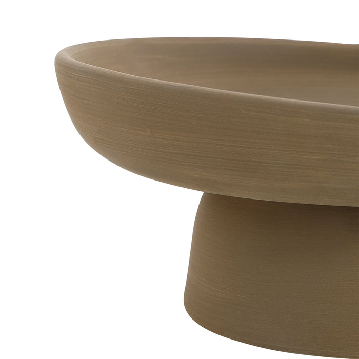 Renwil Malabo Textured Ceramic Pedestal Bowl