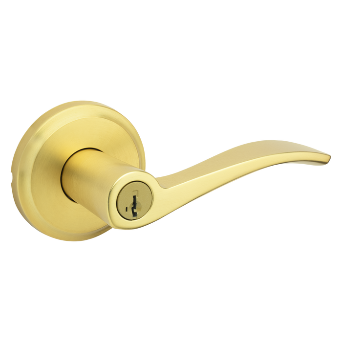 Sedona Entry Lever - Satin Brass - Entry Lever