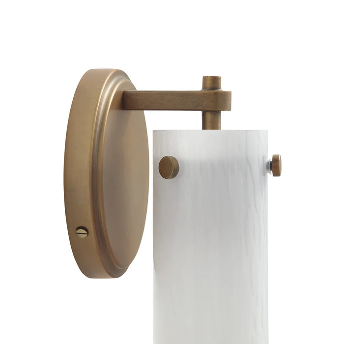 Applique murale double Renwil Tovi – Laiton bruni