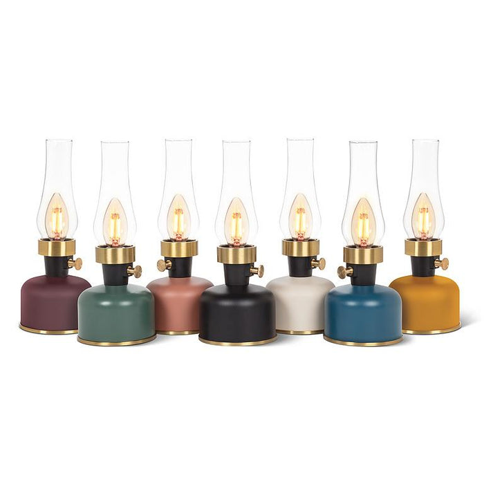 Abbott lantern LED lamps available in multiple colour finishes