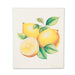 Abbott Lemon Dishcloth featuring a lemon illustration on a reusable cellulose and cotton cleaning cloth