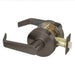 ACCENTRA 4601LN passage lever lockset in 613E dark oxidized satin bronze finish