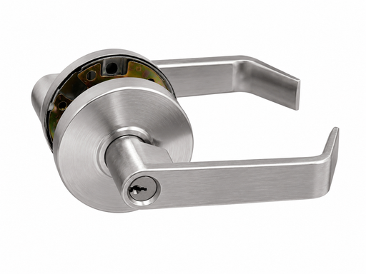 ACCENTRA 4605LN Grade 2 storeroom lever lockset in 626 satin chrome