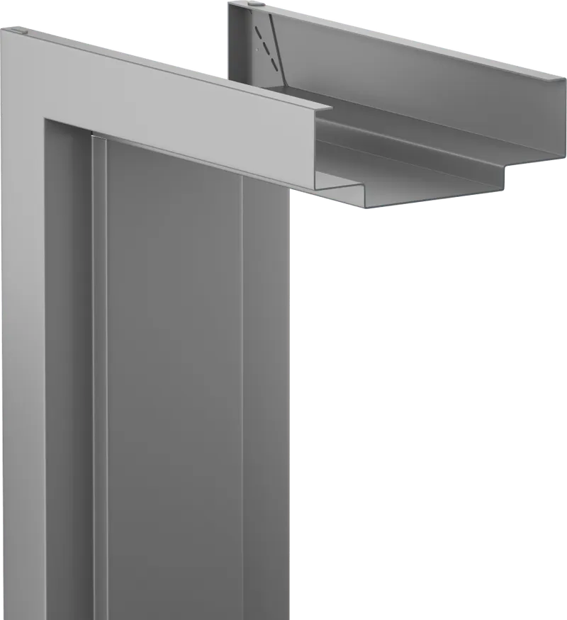 AS premium steel door frame for one-piece and welded commercial applications