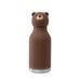 Asobu Besties Brown Bear 16oz insulated stainless steel water bottle