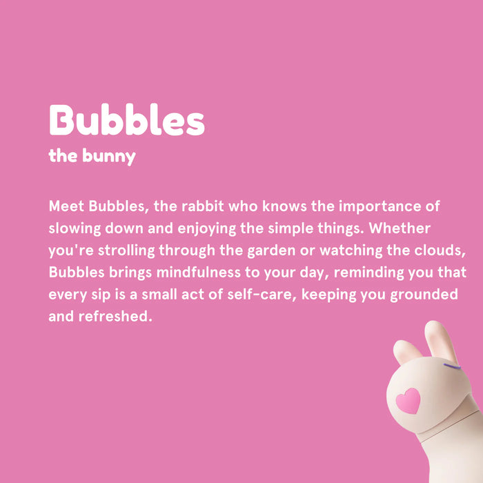 Juliet the Bunny collectible character from the Asobu Besties water bottle collection