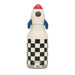 ASOBU Besties Rocketship 16oz insulated stainless steel water bottle front view