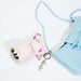 Asobu Mini Besties Bunny bottle attached to keys with built-in key ring