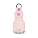 Front view of the Asobu Mini Besties Bunny 6.7oz insulated water bottle