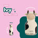 Ivy the Mini Cow character card featuring the Asobu Mini Cow Bestie insulated water bottle