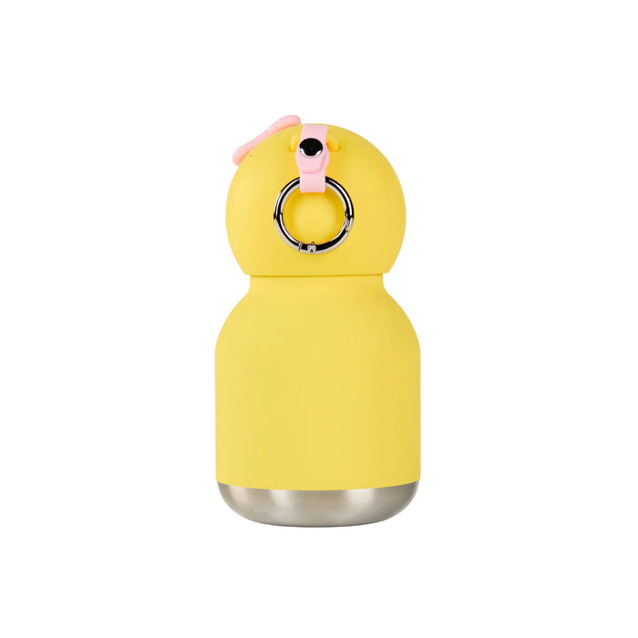 Rear view of the Asobu Mini Duck Besties insulated water bottle