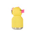 Asobu Mini Duck Besties insulated water bottle on a beach with summer accessories